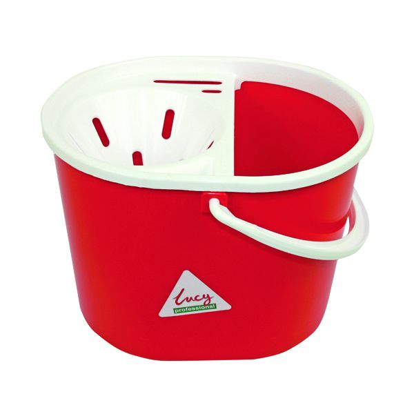 Lucy Mop Bucket 15 Litre Red image
