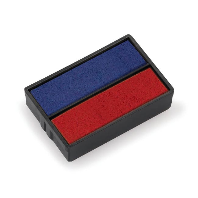 Trodat Ink Cartridge Replacement Pad 6/4850 Blue/Red (Pack of 2) 81026 image 1
