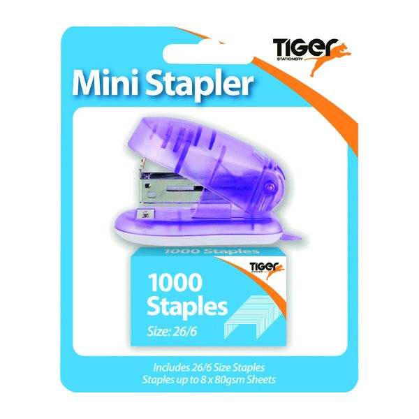 Tiger 26 6 Stapler And Staples 6Pk image