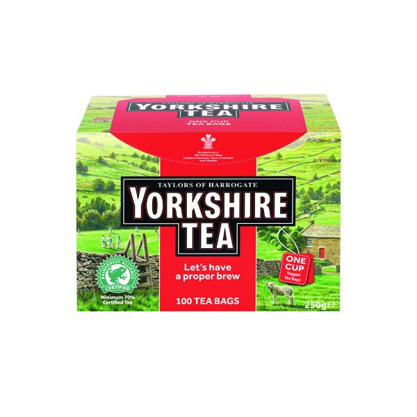 Yorkshire Tea 1Cup String Tg Tea Bg image