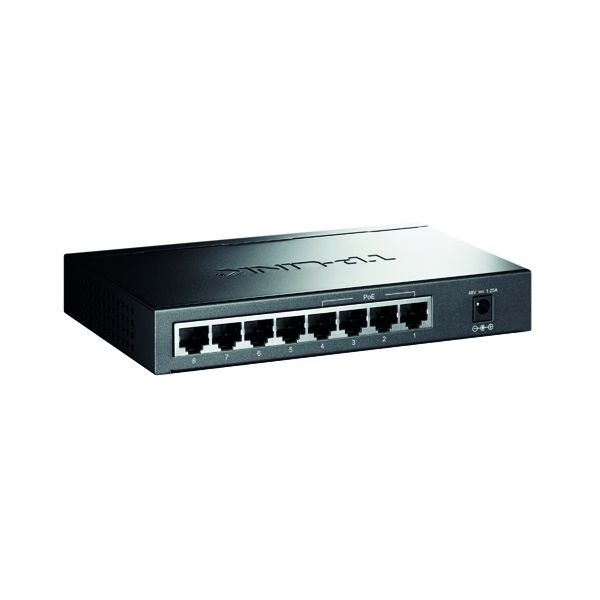 TP-Link 8-Pt Gig Desktop PoE Switch image