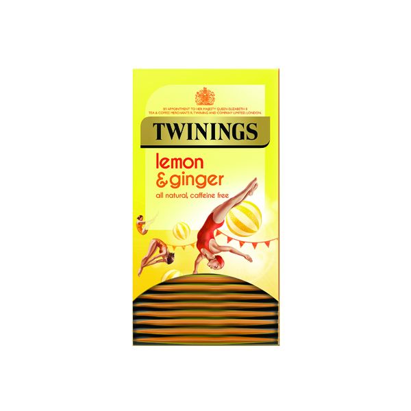 Twinings Lemon Ginger Infusion Tea image