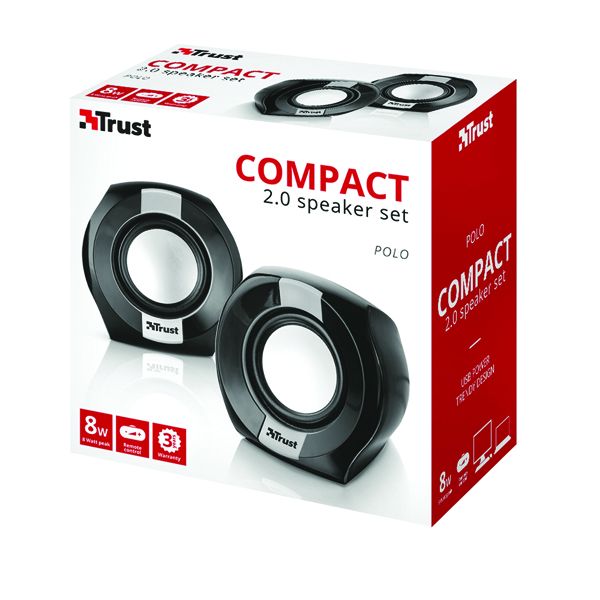 Trust compact 8 Watt Speaker Set image