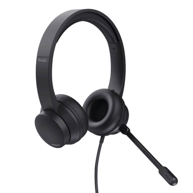 Trust HS-201 Stereo USB PC Headset 25373 image 2