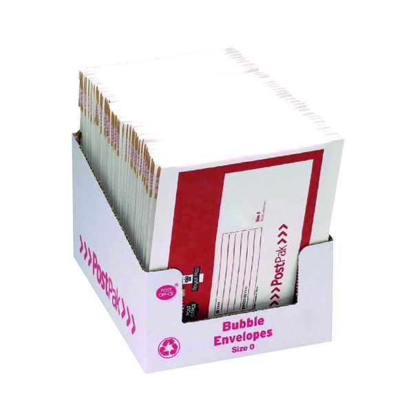 Post Office Postpak S0 Bbl Env 40Pk image