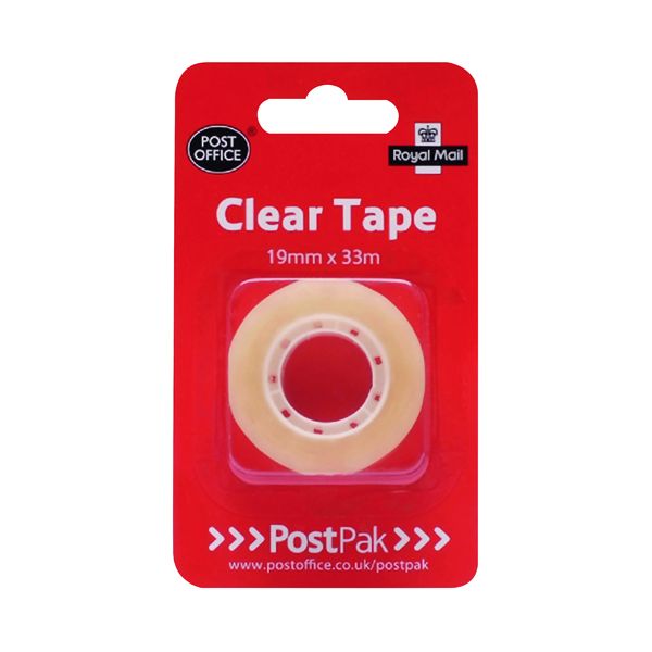 Postpak Clr Sticky Tape 19mmx33m P12 image