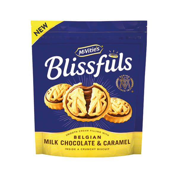 McVities Blissfuls Choc/Caramel 228g image