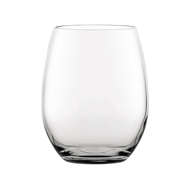Vicrila FT Victoria Rocks 12.25oz Stemless Wine Glass Fine Rim (Pack of 6) V0541-000-B01006 image 1