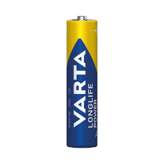 Varta Longlife Power AAA Alkaline Battery 1.5V (Pack of 12) 4903121782 image 3