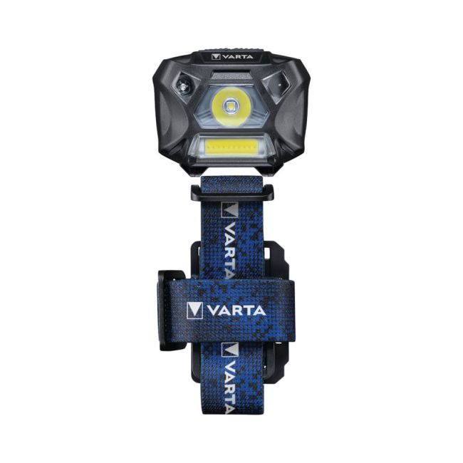 Varta Work Flex Motion Sensor H20 Head Torch with 3x AA Batteries 150 Lumens 18648101421 image 3