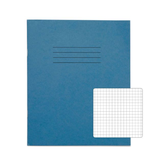 Rhino Exercise Book 48 Page S5 8x6.5 Light Blue (Pack of 100) VEX342-396-6 image 1