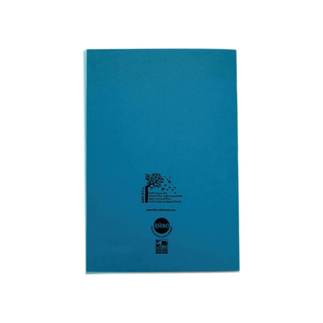 Rhino Exercise Book 80 Page F8M A4 Light Blue (Pack of 50) VEX668-1335-2 image 4