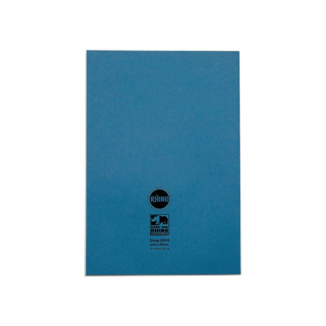Rhino Exercise Book 64 Page S10 A4 Light Blue (Pack of 50) VEX677-995-8 image 4