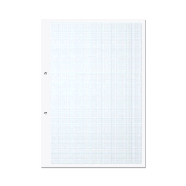 Rhino Exercise Paper 500 Graph Ruling A4 (Pack of 5) VLL089-3 image 1