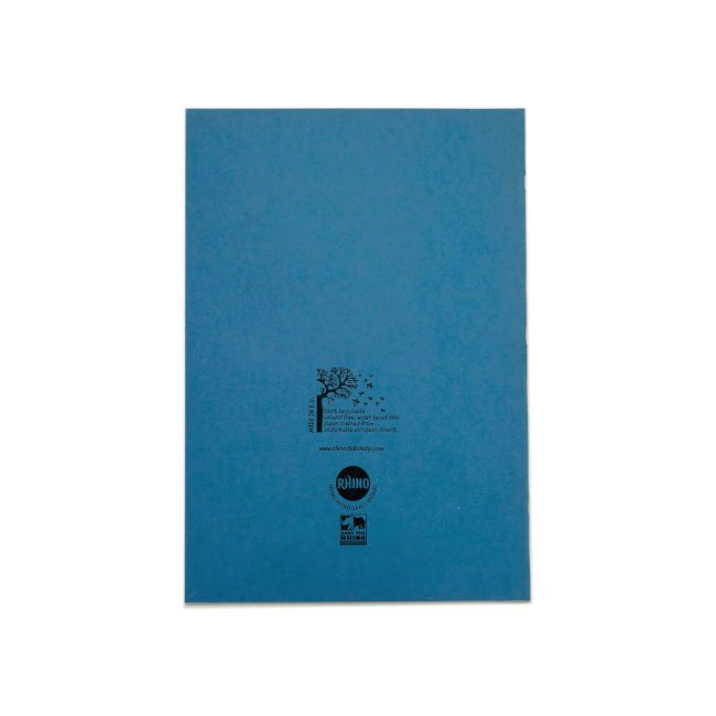 Rhino Exercise Book 80 Page S10 A4+ Light Blue (Pack of 50) VDU080-317-2 image 3