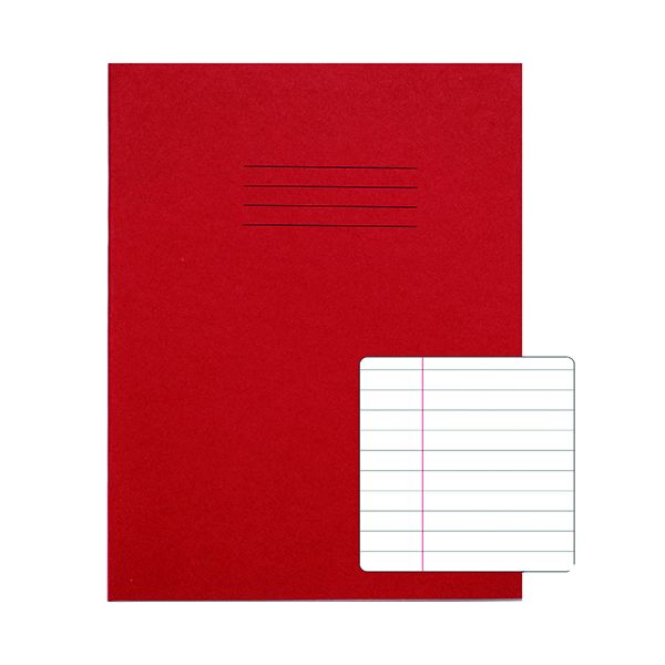 Rhino 9x7 Ex Book 8mm R/M Red Pk100 image