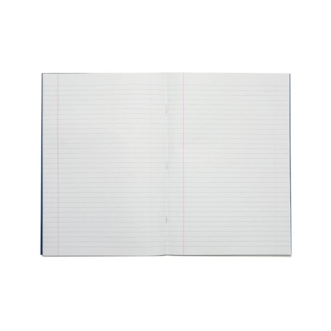 Rhino Exercise Book 80 Page 13x9in 8mm Ruled Dark Blue Contract (Pack of 50) VDUV080-277-4 image 2