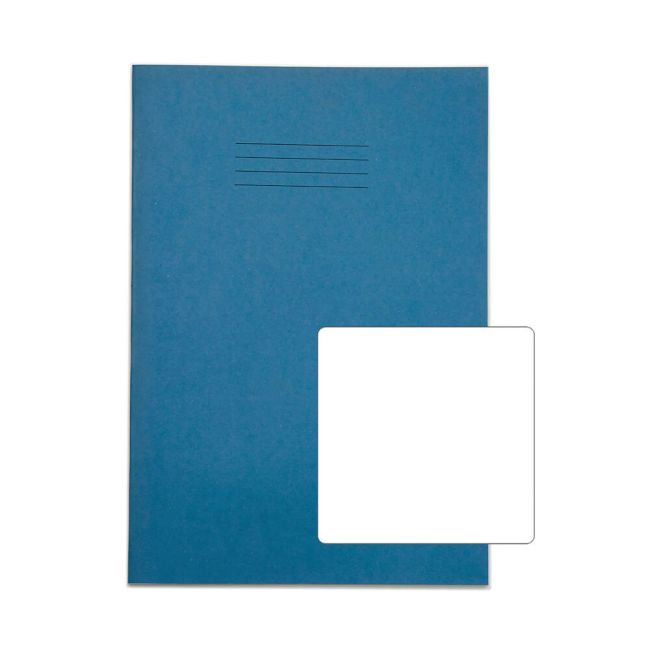 Rhino Exercise Book 80 Page 13x9in Blank Light Blue Contract (Pack of 50) VDUV080-161-8 image 1