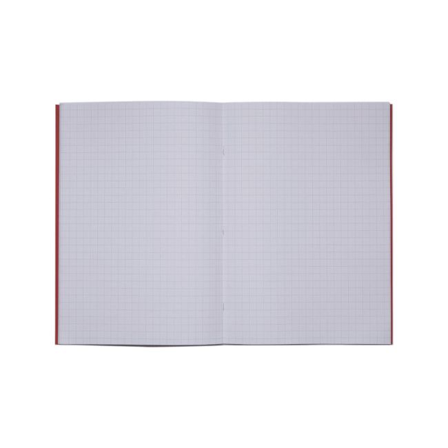 Rhino Exercise Book 80 Page 13x9in 10mm Squares Red Contract (Pack of 50) VDUV080-301-0 image 2