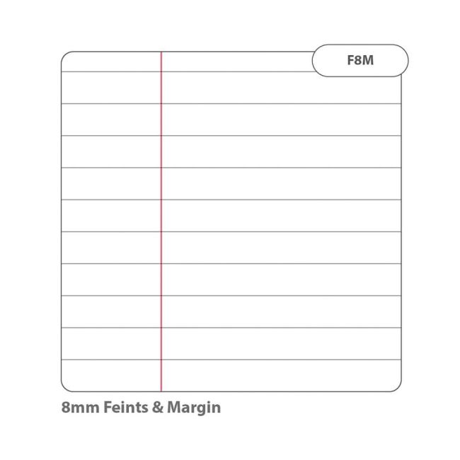 Rhino Exercise Book 80 Page A4 8mm Ruled Pink Contract (Pack of 50) VEXV668-115-8 image 4