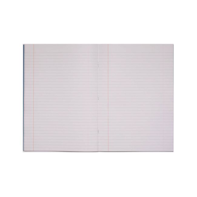 Rhino Exercise Book 80 Page A4 8mm Ruled Light Blue Contract (Pack of 50) VEXV668-1335-4 image 2