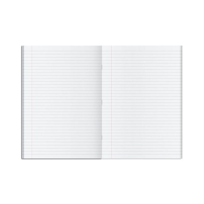 Rhino Exercise Book 80 Page A4 8mm Ruled Purple Contract (Pack of 50) VEXV668-1595-0 image 3