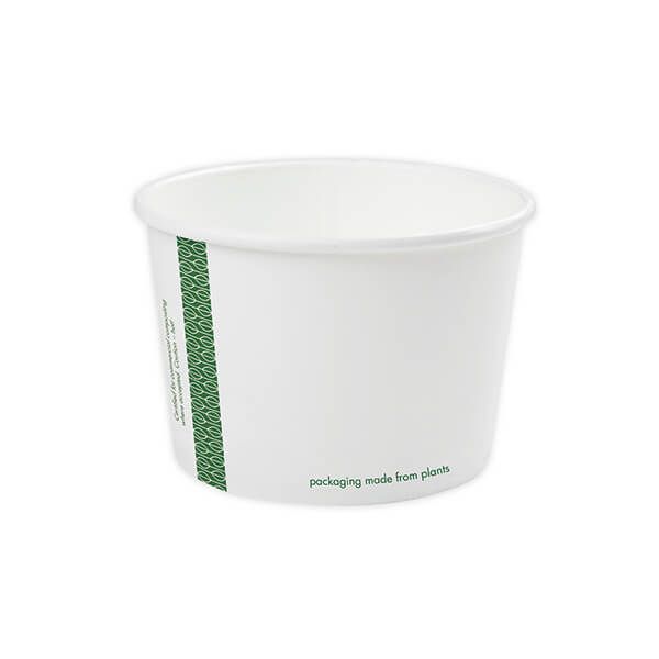 Vegware Soup Container 16oz Wht Pk500 image