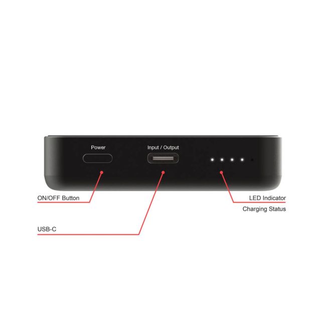 Verbatim Charge n Go Essentials Power Bank 10000mAh Black 32227 image 3