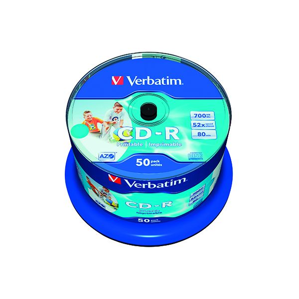 Verbatim CD-RW WP Spindle Pk50 image