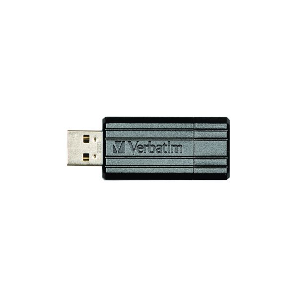 VERBATIM STRNGO USB2 128GB PSTRP DRV BLK image
