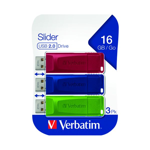 Verbatim SnG USB 2.0 16GB Pk3 image