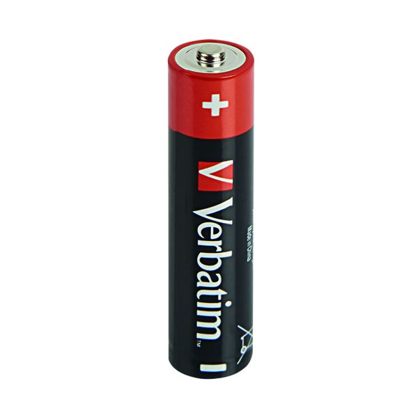 Verbatim AAA Alkaline Batteries Pk4 image