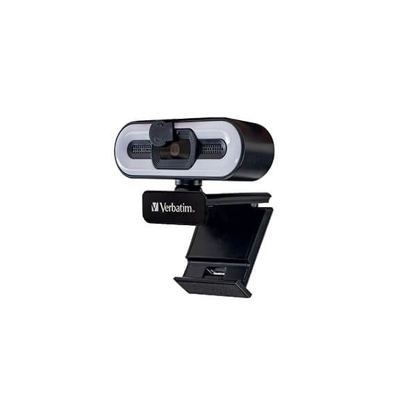 Verbatim AWC-02 FHD Webcam Mic/Light image