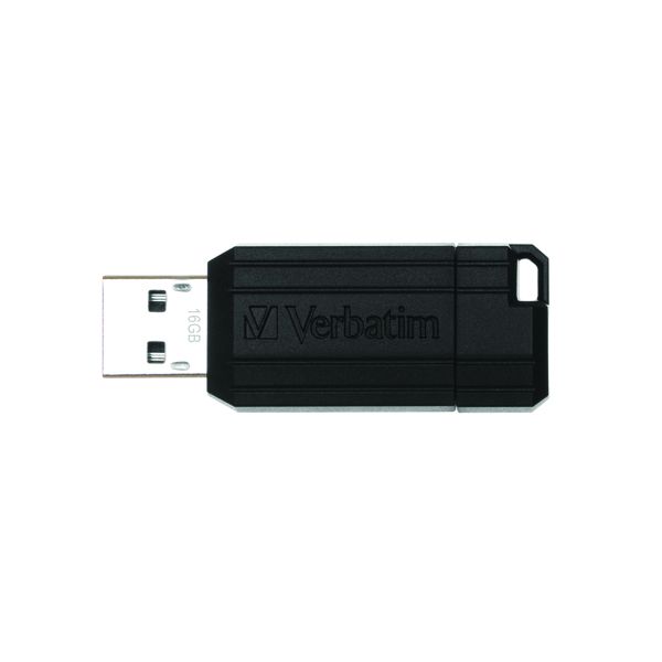 Verbatim PinStripe 16GB USB Drive image
