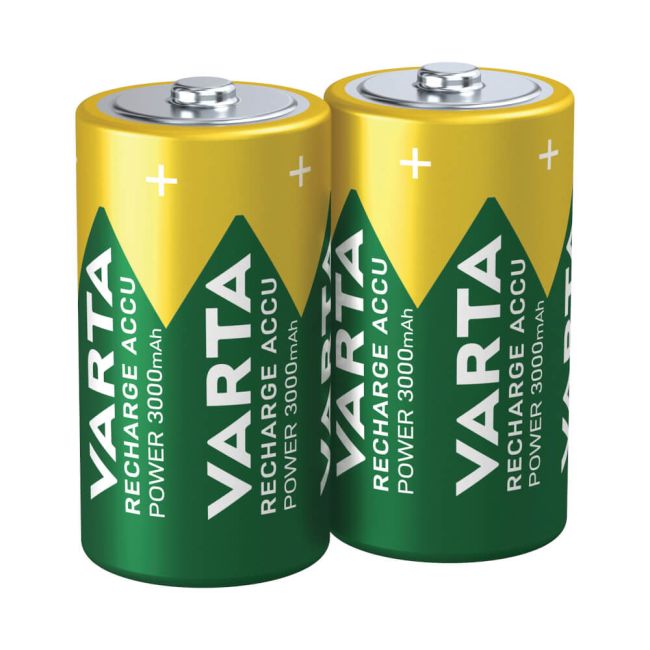 Varta C Rechargeable Accu Battery NiMH 3000 mAh (Pack of 2) 56714101412 image 2