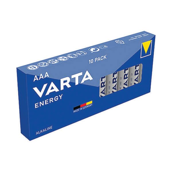 Varta Energy AAA Batteries Pk10 image