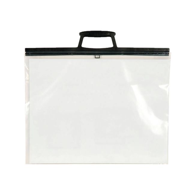 West Design Westfolio Clear Clip-Close Polythene Portfolio A2 WD152111 image 1