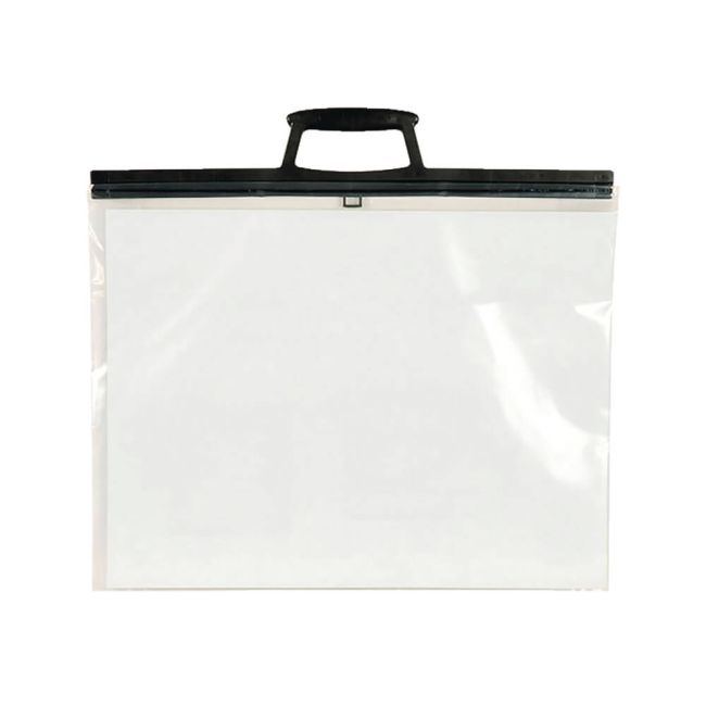 West Design Westfolio Clear Clip-Close Polythene Portfolio A3 WD152210 image 1