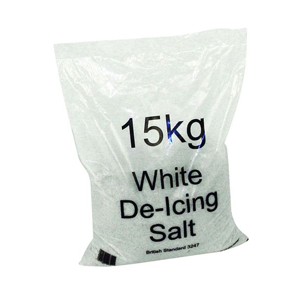 SALT BAGS 15KG X 72 WHITE 1 PALLET image