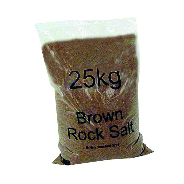 Winter Dry Brown Rock Salt 25kg image
