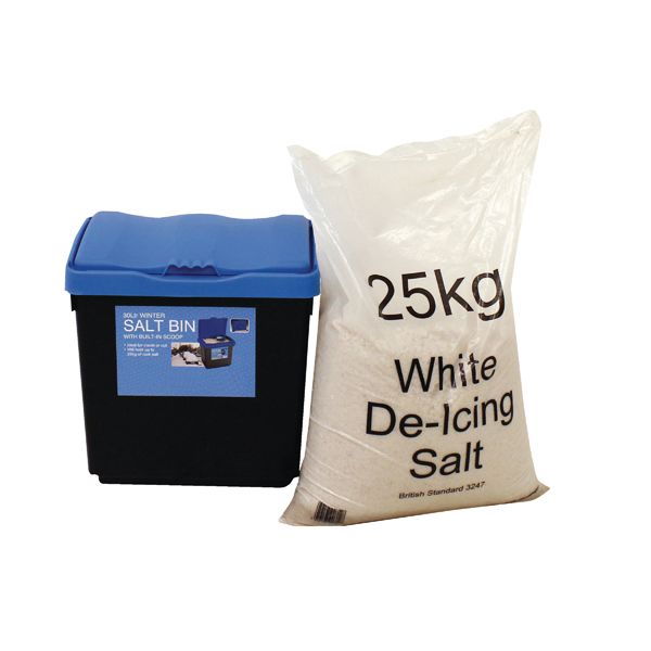 30 Litre Grit Bin 25Kg Salt Kit image