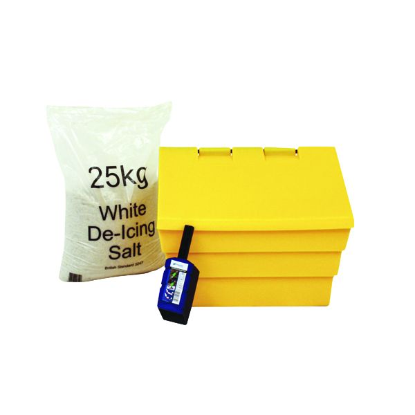 50 Litre Grit Bin 25Kg Salt Kit image