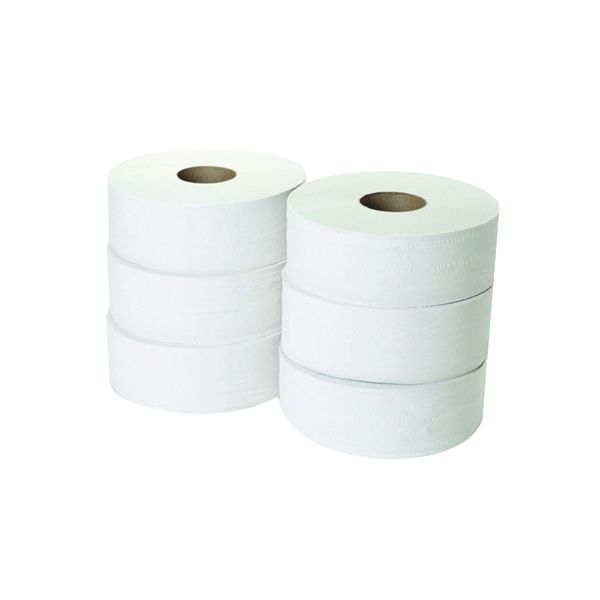 2 Ply Jumbo Toilet Roll Pk6 image