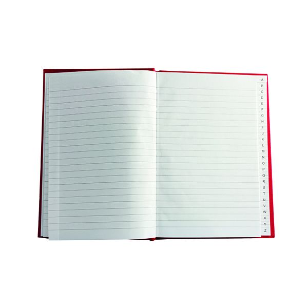 Casebound A5 Index Book Pk10 image