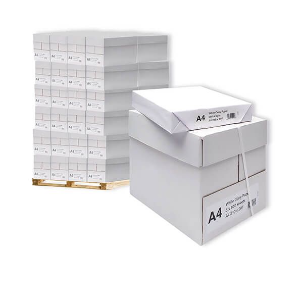 White A4 Copier Ppr 5rm bx Pall 48bx image