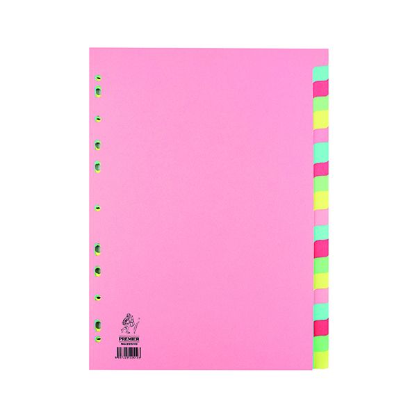 Np A4 Manilla Divider 20Part Multi image