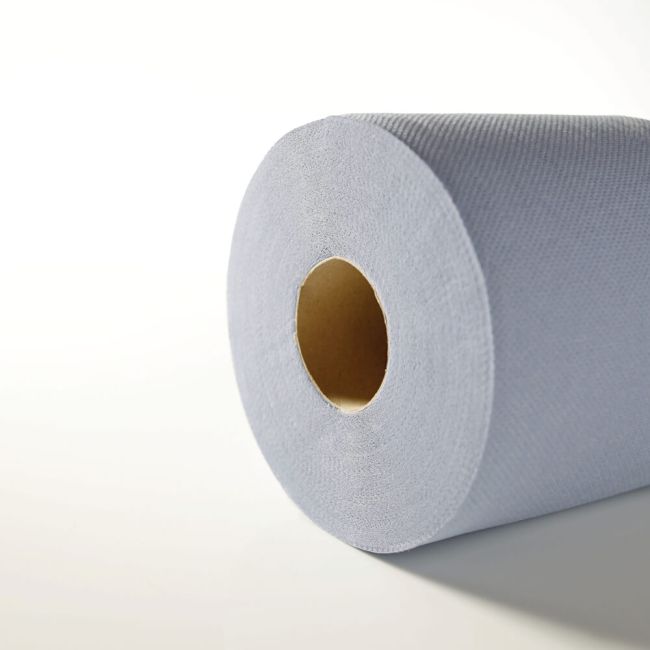 2-Ply Centre Feed Roll Laminated Embossed 300 Sheets Blue (Pack of 6) ACTIV-B image 3