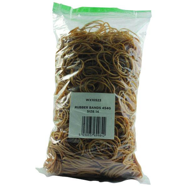 Size 14 Rubber Bands 454g Pack image