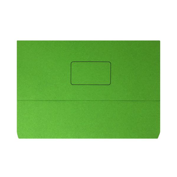 Np Document Wallet Foolscap Green image