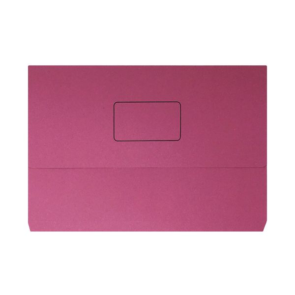Np Document Wallet Foolscap Pink image